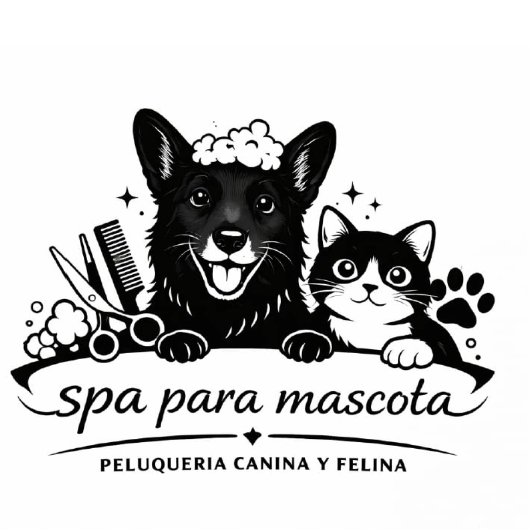 Spa para mascota Peluqueria canina y felina logo